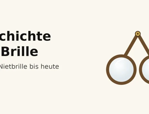 Geschichte der Brille: Von der ersten Nietbrille bis zur modernen Brillenpflege