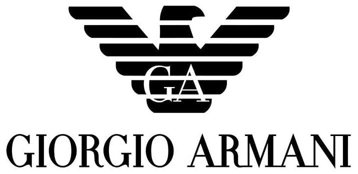Brillenreinigungsgerät Giorgio Armani Logo
