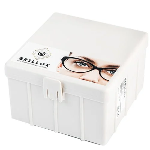 BRILLOX Brillenreiniger in weiß geschlossen